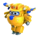 Avión de Juguete Transformable en Robot Supercharged Donnie Alpha Group Super Wings